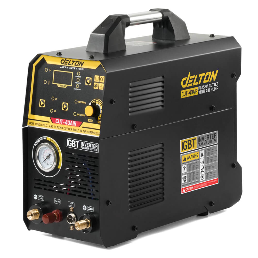 เครื่องตัดพลาสม่า DELTON รุ่น CUT-40AIR 40 แอมป์ ปั๊มลมในตัว